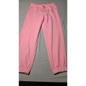 Cat and Jack Pink Girls Cotton Jogger Pants size XL (14)